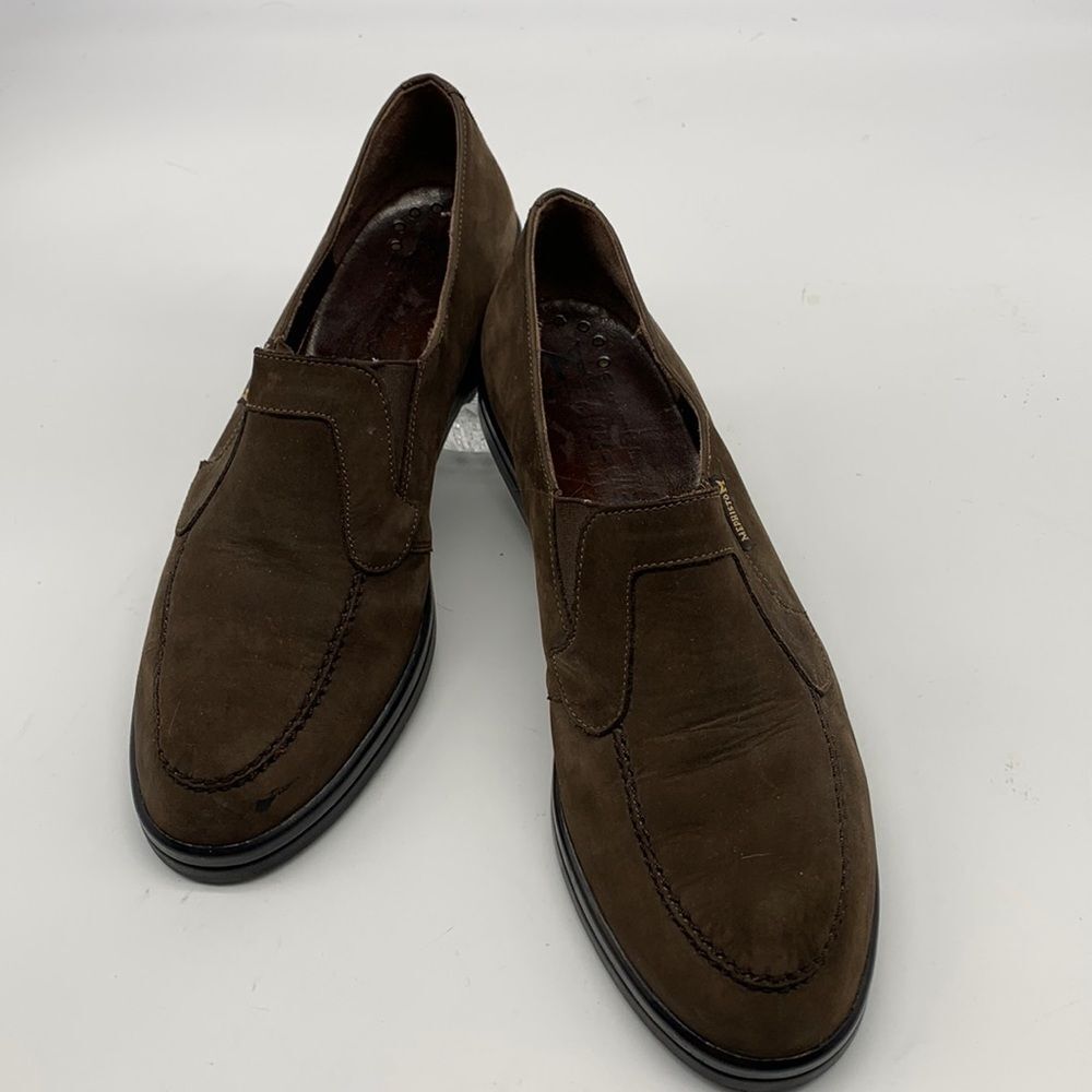 Woman's Brown Suede Mephisto Loafers size 11